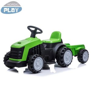 Nordic Play Traktor med anhænger 6V