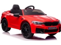 Lean Cars BMW M5 en-sædet elbil til børn, grå lakeret