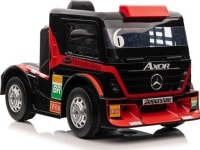Lean Cars Enkelt elbil til børn Mercedes-Benz Axor XMX622, rød