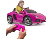 Feber FEBER Lamborghini Aventador Lyserød 6V elbil 3+