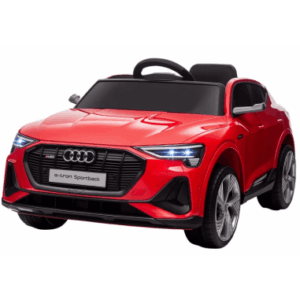 Elektrisk Audi E-tron til børn 12V i metal og kunststof H47 x L108 x B60 cm - Rød