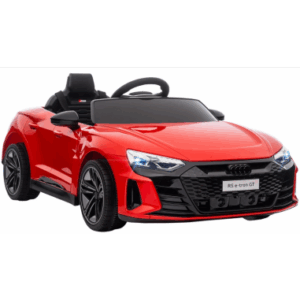Elektrisk Audi RS E-tron til børn 12V i metal og kunststof H41 x L103 x B58 cm - Rød