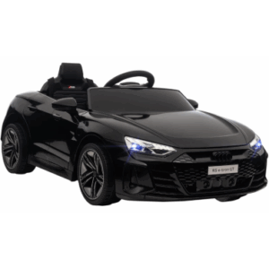 Elektrisk Audi RS E-tron til børn 12V i metal og kunststof H41 x L103 x B58 cm - Sort