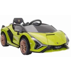 Elektrisk Lamborghini til børn 12V i metal og kunststof H40 x L108 x B62 cm - Grøn