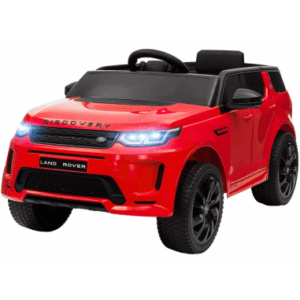 Elektrisk Land Rover bil til børn 12V i metal og kunststof H51 x L106 x B65,5 cm - Rød