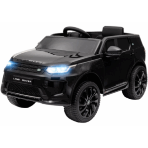 Elektrisk Land Rover bil til børn 12V i metal og kunststof H51 x L106 x B65,5 cm - Sort