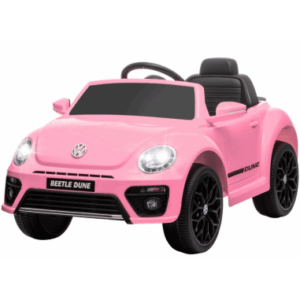 Elektrisk VW Bobbel til børn 12V i metal og kunststof H46 x L97 x B56,5 cm - Rosa