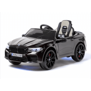 Elektrisk BMW M5 til børn 2x24V i metal og kunststof H55 x L124 x B74 cm - Sort