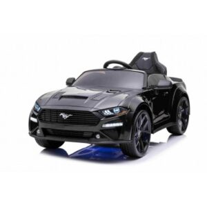 Elektrisk Ford Mustang GT til børn 2x12V i metal og kunststof H54 x L125 x B75 cm - Sort