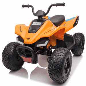 Elektrisk McLaren MCL 35 ATV til børn 4x24V i metal og kunststof H73 x L110 x B69 cm - Sort/Orange