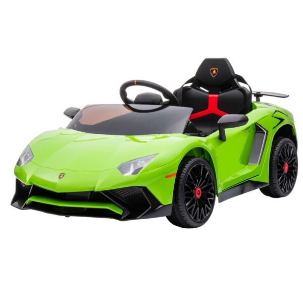 LamborghiniÂ® Aventador Elbil Til Børn 12V Limegrøn