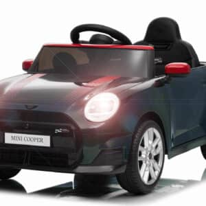 Mini Cooper Elbil til Børn 12V m/Lithium, 2.4G Remote, Gummihjul