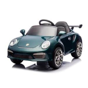 RUFÂ® CTR 3 Clubsport Elbil Til Børn 12V Mørkegrøn