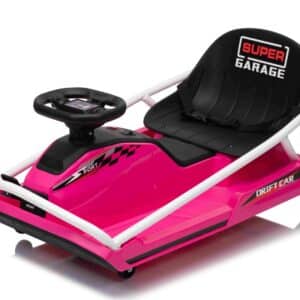 EL Super Garage Drift Car 22,2V til Børn, Pink