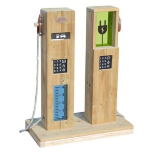 Classic World Wooden Outdoor Play Gas Station