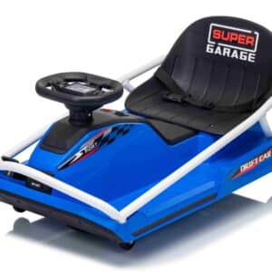 EL Super Garage Drift Car 22,2V til Børn, Blå