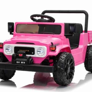TOYOTA Land Cruiser FJ45 EL Pick-up til børn med el tiplad til Børn Pink