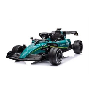 Aston Martin F1 24V Ride-On Car with Leather Seat & Rubber Tires