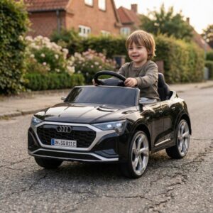 Audi® SQ8 Elbil Til Børn 12V Sort