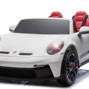 Porsche 911 GT3 Touring Elbil Til børn 21,6V m/Lithium, Gummihjul, Læder